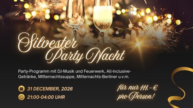 💥 2027, WIR KOMMEN! – Die große Silvesterparty | 31.12. | 21–4 Uhr
