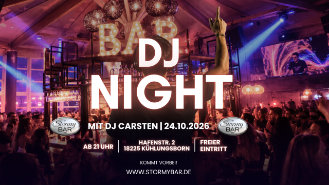 🎶 LET’S DANCE! – DJ Carsten live | 24.10.2026